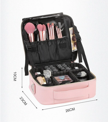 factory direct sales portable cosmetic bag cosmetic storage box portable travel cosmetic tool kit spot wholesale