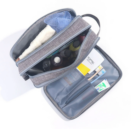 Man/Woman Travel/Daily Toiletry BagWaterproof Fabric Wash BagStorage of Toiletries ShaverCosmetics