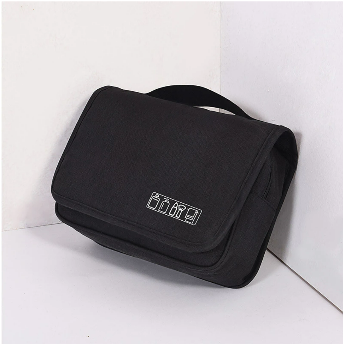 Portable Cosmetic Bag Cationic Dry and Wet Separation Storage Bag Travel Bag Hand Hook Wash Bag