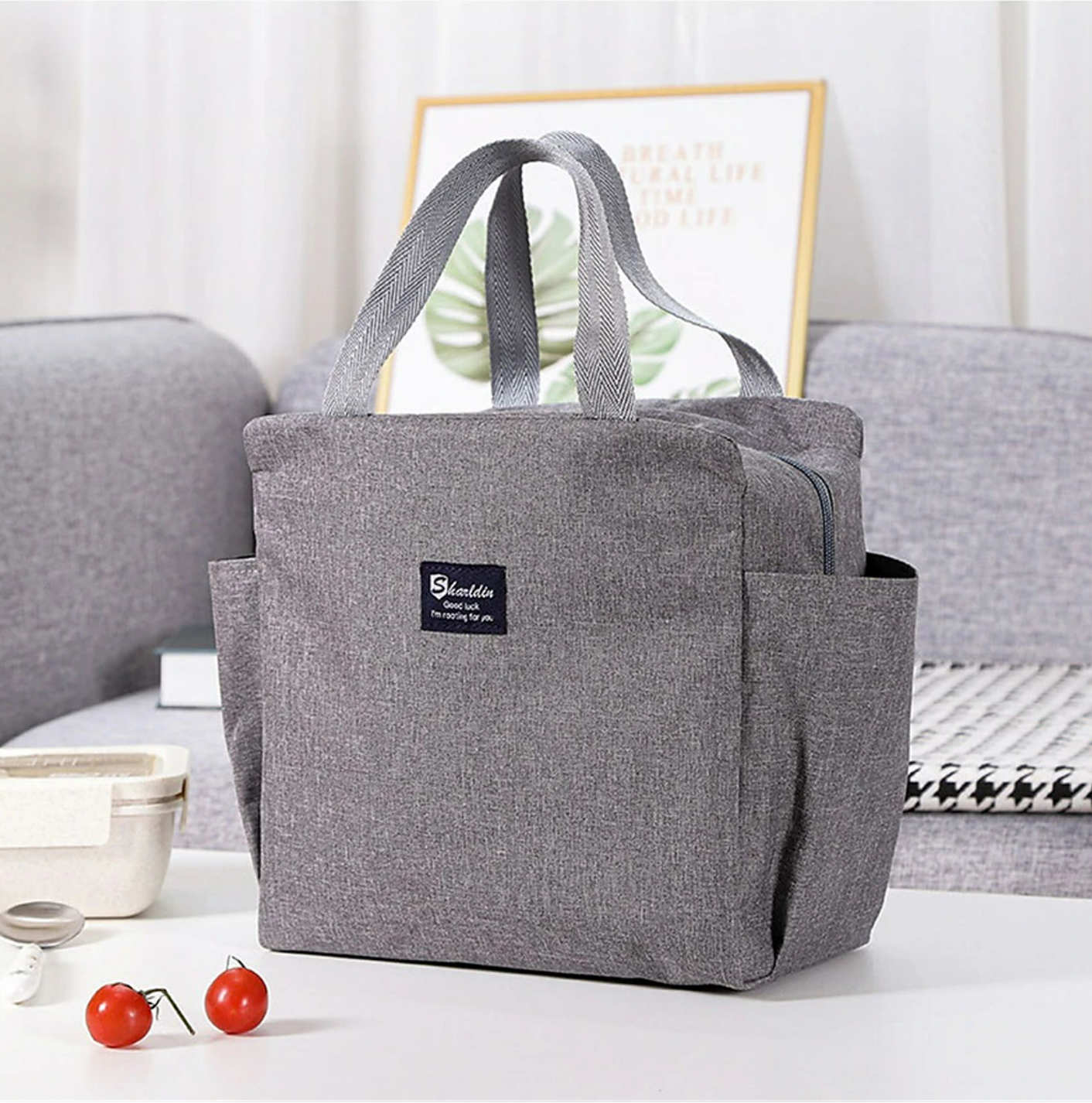 Leakproof Insulated Lunch Tote Bag Durable Reusable lunch Box Container for Women/Men/Picnic/Work/Travel/Hiking/Camping