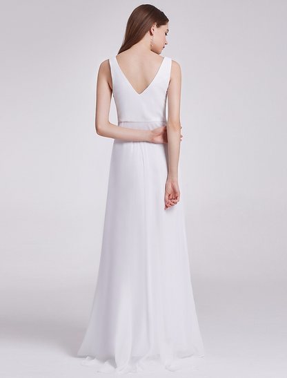 A-Line Cocktail Dresses Dress Holiday Asymmetrical Sleeveless V Neck Polyester V Back with Crystals Draping